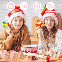 Carica l&#39;immagine nel visualizzatore di Gallery, 16 Pezzi Formine per Biscotti Natalizi, Formine Biscotti Natale 3D Tagliabiscotti Natalizi Plastica Stampi Biscotti, Stampo per Biscotti Natalizi per Decorare Biscotto Dolci Torta