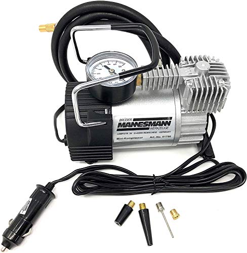 Mannesmann - M01790 – Mini compressore in alluminio, 140 psi