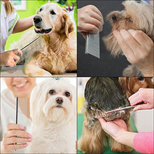 Carica l'immagine nel visualizzatore di Gallery, Pettine per animali Zimingu in acciaio inox, qualità professionale, la... - Ilgrandebazar