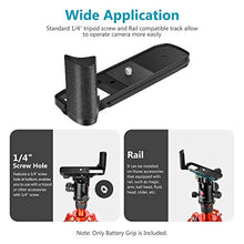 Carica l&#39;immagine nel visualizzatore di Gallery, Neewer Impugnatura Portabatteria Staffa-L GB-XPRO2 in Lega di Alluminio...