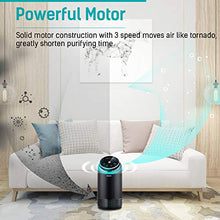 Carica l&#39;immagine nel visualizzatore di Gallery, PARTU Purificatore d&#39;Aria HEPA Filtro con Filtro Aria a Carboni Attivi, Adatto a Casa e Ufficio, Rimuove 99,97% di Allergeni, Fumo, Polvere, Polline, Dander di Pet, Odore, Germi, Muffa, Senza ozono