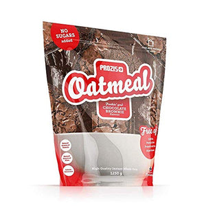 Prozis Oatmeal Avena Integrale, 1250 g, Brownie al Cioccolato - Ilgrandebazar