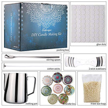 Carica l&#39;immagine nel visualizzatore di Gallery, SaiXuan Kit per realizzare candele,Fabbricazione Candele DIY Set Regalo...