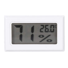 Carica l&#39;immagine nel visualizzatore di Gallery, Igrometro Digitale Grande Schermo LCD Termometro di umidità per la White - Ilgrandebazar