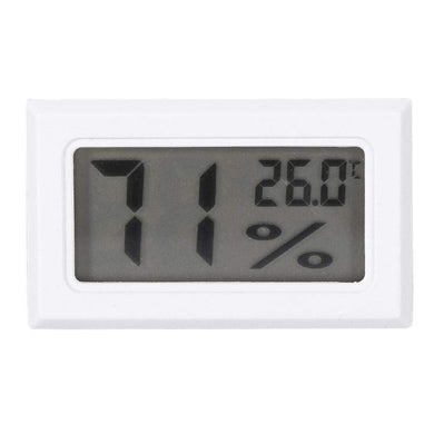 Igrometro Digitale Grande Schermo LCD Termometro di umidità per la White - Ilgrandebazar