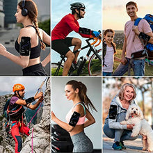 Carica l&#39;immagine nel visualizzatore di Gallery, HLOMOM Porta Cellulare Braccio Staccabile, Porta Telefono Corsa Ruotabile a 360° con Auricolare e Portachiavi, per Fitness, Palestra,Compatibile con iPhone, HUAWEI, Xiaomi, Samsung e Altro