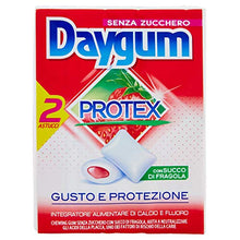 Carica l&#39;immagine nel visualizzatore di Gallery, Daygum Protex Fragola Gomme da Masticare Senza Zucchero, Chewing Gum Gusto...