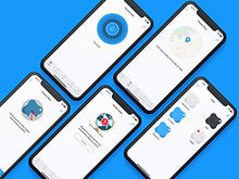 Carica l&#39;immagine nel visualizzatore di Gallery, Lapa 2 Localizzatore Bluetooth, Blu