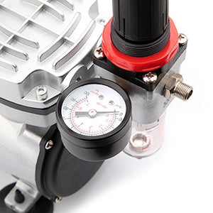 Original Fengda FD-18-2 - Aerografo Compressore con cassa d’aria /...