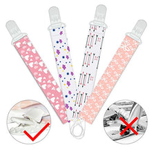 Carica l&#39;immagine nel visualizzatore di Gallery, Ciuccio Clip Baby, Catena Clips in Plastica Infantile, Clipe Ragazze - Ilgrandebazar