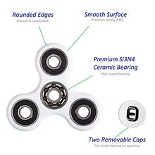 Carica l&#39;immagine nel visualizzatore di Gallery, Oriental eLife Fidget Spinner Toy, edc Tri Finger Hand Dito della Mano white