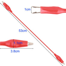 Carica l&#39;immagine nel visualizzatore di Gallery, Gebildet Cavi di prova da 30 pezzi con clip a coccodrillo Cavo prova...