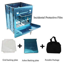 Carica l'immagine nel visualizzatore di Gallery, Lixada Fornello da Campeggio Pieghevole in Acciaio Inox Backpacking Stufa a...