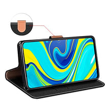 Carica l'immagine nel visualizzatore di Gallery, COODIO Custodia per Xiaomi Redmi Note 9 PRO, in Pelle Nero