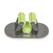 Carica l&#39;immagine nel visualizzatore di Gallery, Yizhet 2 PCS Multifunzione Scopa Mop Titolare scope a muro 2 PCS, Verde - Ilgrandebazar