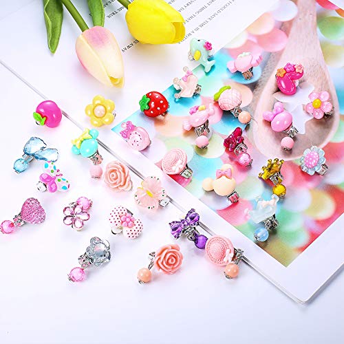 Bacchetta Magica Bambina Regalo Orecchini Clip Per Bambini Orecchini Clip Per Bambina - Set 6 Bacchetta Magica Bambina Regalo Orecchini Clip Per Bambini Orecchini Clip Per Bambina - Set 6