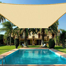 Carica l&#39;immagine nel visualizzatore di Gallery, MVPower Tenda a Vela 2x4m Rettangolo, Parasole Esterno, Telo da