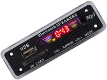 Carica l'immagine nel visualizzatore di Gallery, Exliy Scheda di decodifica Altoparlanti, Schermo a 4 Colori SDM01BT + U-DX Bluetooth 5.0 MP3 FM Ape Modulo Scheda di decodifica FLAC, Supporto MP3/WMA/WAV/FLAC/APE(Nero)