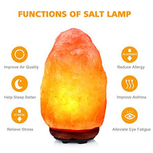 Carica l'immagine nel visualizzatore di Gallery, Lampada di sale dell'Himalaya 2-3 kg in cristallo ad aria purificata... - Ilgrandebazar