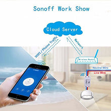 Carica l&#39;immagine nel visualizzatore di Gallery, Acemax Sonoff Smart WiFi 2 pezzi interruttore telecomando wireless,... - Ilgrandebazar