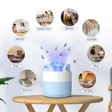 Carica l'immagine nel visualizzatore di Gallery, bubbacare Uccidi Zanzare, Lampada Antizanzare Elettrica, Zanzariera Elettrica con Lampada UV, 180°Zanzariera Elettricaper Uso da Interno ed Esterno, Zanzare, Mosche, Falene, Insetti