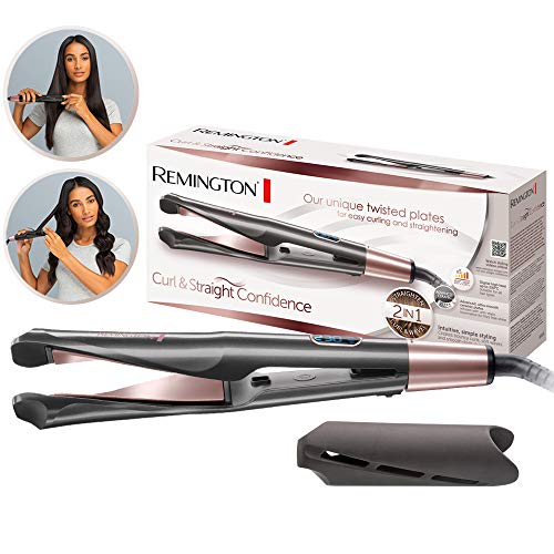Remington S6606 Piastra Capelli Curl & Straight, Design 2 in 1 Semplice ed... - Ilgrandebazar
