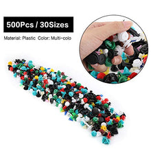Carica l&#39;immagine nel visualizzatore di Gallery, Fissaggio per Paraurti, 500Pcs Clip di Ritegno Porta Auto Universale - Ilgrandebazar