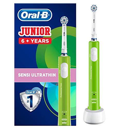 Oral-B Junior Spazzolino Elettrico Ricaricabile per Bambini da 6 Anni, Verde - Ilgrandebazar