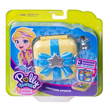 Carica l&#39;immagine nel visualizzatore di Gallery, Polly Pocket- Magia degli Unicorni Playset con 3 Nascondigli da Rivelare, 3... - Ilgrandebazar