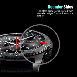 AKWOX [4 Pezzi] Pellicola Vetro Temperato Gear S3 Frontier & Classic... - Ilgrandebazar