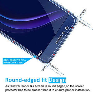 ivoler [3 Pack] Pellicola Vetro Temperato per Huawei Honor 8 [Garanzia a... - Ilgrandebazar