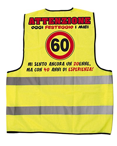 Bombo Gilet Compleanno 60 Anni - Ilgrandebazar