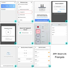 Carica l&#39;immagine nel visualizzatore di Gallery, Ciabatta WiFi Intelligente Multipresa a 3 AC+ 4 USB Controllo Remoto Alexa,...