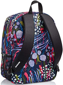 Zaino Strong Invicta , Abstract Jungle, Blu, Doppio Scomparto, Scuola & Tempo Libero