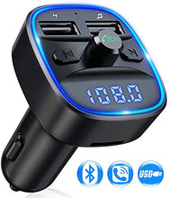 Carica l'immagine nel visualizzatore di Gallery, Trasmettitore FM Bluetooth, per Auto Radio Adattatori black