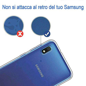 GNFD Cover Samsung Galaxy A10 Silicone Trasparente Custodia Nuova... - Ilgrandebazar
