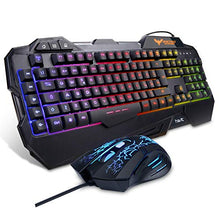 Carica l&#39;immagine nel visualizzatore di Gallery, HAVIT Tastiera e Mouse da Gioco Filo Gaming e Kit Nero