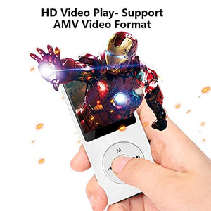 Lettore MP3, Musicale da 16GB per Sport e Bianco (non bluetooth)