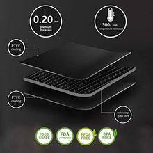 Carica l'immagine nel visualizzatore di Gallery, Tappetini da Barbecue accessori barbecue Mat Resistenti a Temperatura Alta Adatti per Griglia a Gas Carbone Forno e Griglia Elettrica