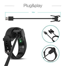 Carica l&#39;immagine nel visualizzatore di Gallery, TUSITA Caricabatterie per Garmin Vivosmart 3 - Supporto Cavo di Ricarica...
