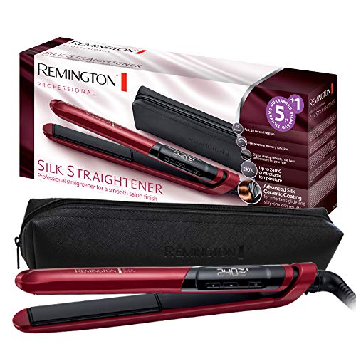 Remington S9600 Piastra Silk, Stretta, Rivestimento Ceramica - Ilgrandebazar