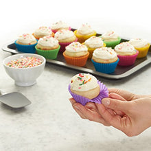 Carica l'immagine nel visualizzatore di Gallery, AmazonBasics - Pirottini da forno riutilizzabili, in Confezione 24 - Ilgrandebazar