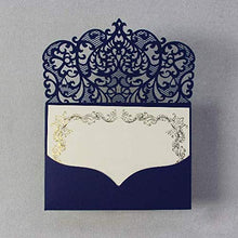 Carica l&#39;immagine nel visualizzatore di Gallery, Fai da te apribile taglio laser inviti matrimonio partecipazioni matrimonio... - Ilgrandebazar