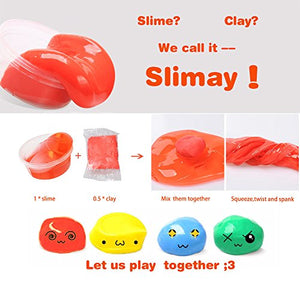 Fai da Te Fluffy Slime Kit –24 Colori per Ragazze Ragazzi... - Ilgrandebazar