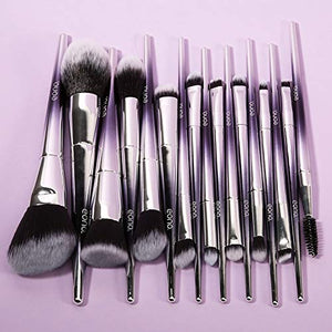 Eono by Amazon - Pennelli Make Up Vegani Set 17Pcs Pennello Farbverlauf Lila