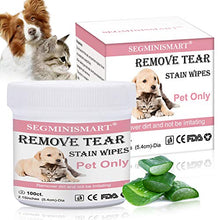 Carica l'immagine nel visualizzatore di Gallery, SEGMINISMART Pet Wipes, Cani Salviette, Salviette per Occhi, Salviette...