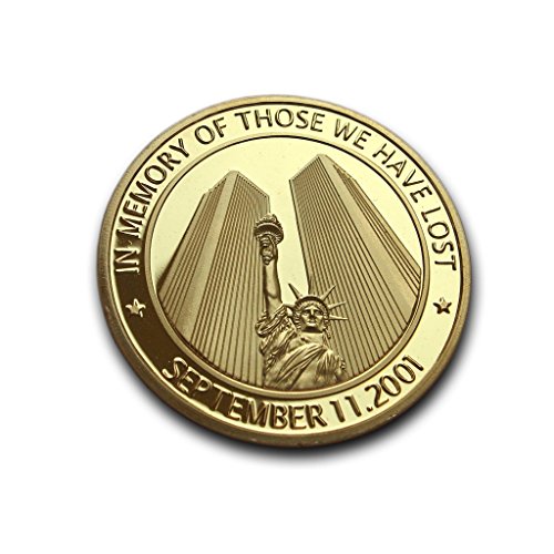 11 settembre moneta commemorativa 40 mm American Heroes souvenir Challenge... - Ilgrandebazar