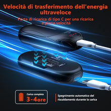 Carica l&#39;immagine nel visualizzatore di Gallery, 2 Pezzi Scaldamani Elettrico 6000 mAh,OUTJUT Scaldamani Ricaricabile Portatile con 3 Livelli di Riscaldamento Fino a 55 ℃ Scaldamani USB a Ricarica Rapida per Caccia, Golf, Campeggio, Tenere al caldo