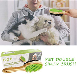 Sunwuun Spazzole per Cani, Spazzola Animali Domestici in Silicone di...