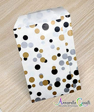 Carica l&#39;immagine nel visualizzatore di Gallery, 50 pezzi Sacchetti carta pois, 8x14 centimetri, confettata, bustine carta,... - Ilgrandebazar